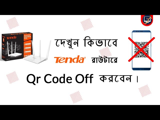 Tenda wifi Router Qr Code off with mac filtering  । টেন্ডা রাউটারের QR কোড অফ করুন । Technical Afnan