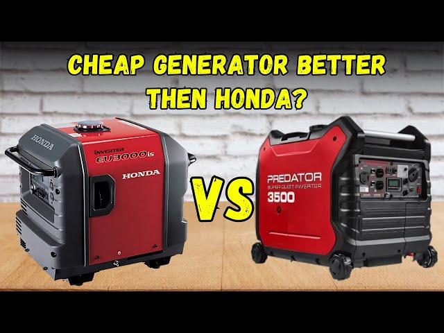 why is cheap GENERATOR BETTER THAN HONDA? PREDATOR VS HONDA & GENMAX