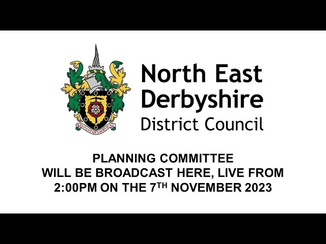 Planning Committee From The 7th November 2023