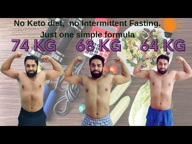I lost 10kgs in just 4 months, with this technique. No Crash Diet!