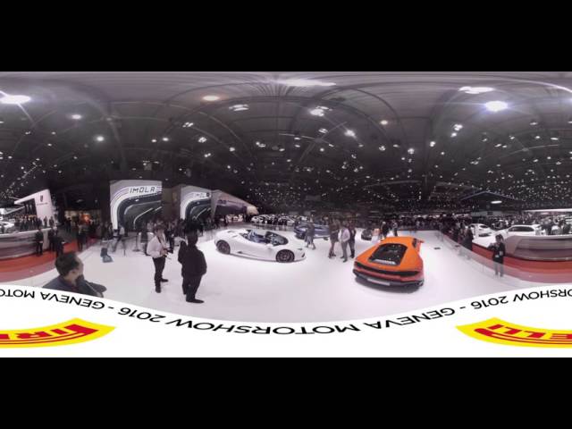 Pirelli | 2016 Geneva Motor Show | Lamborghini Centenario 360° Experience