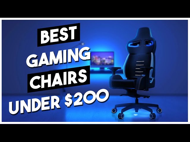 Best Gaming Chairs under $200 in 2020