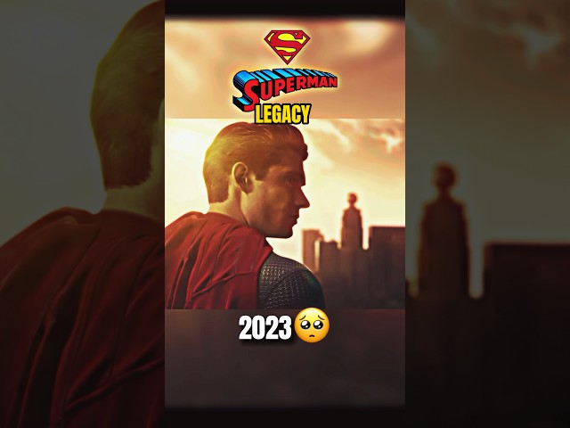 SUPER MAN LEGACY NEW ACTOR #superman #dc #shorts
