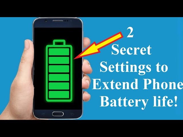 2 Secret Settings to Keep Your Phone Battery Alive for Longer
