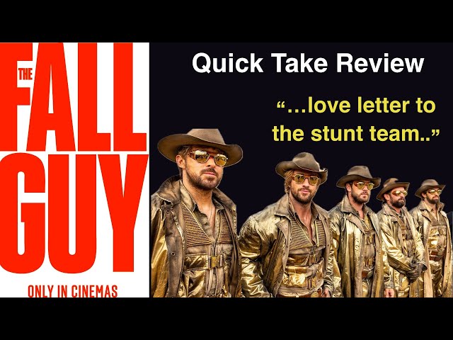 The Fall Guy | Quick Take Movie Review | Ryan Gosling | Emily Blunt | #universalpictures
