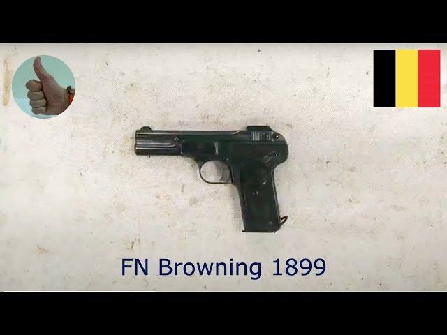 FN Browning 1899 (Unknown transitional model), 7,65 mm Browning (.32 Auto)