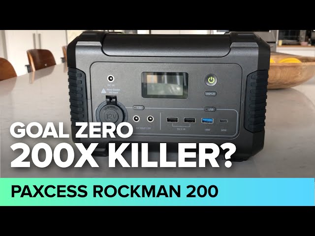 Paxcess Rockman 200: Better than Goal Zero Yeti 200X or 150 solar generator?