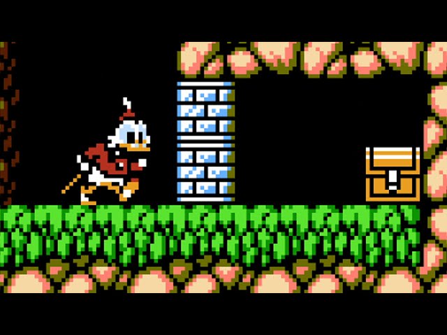 DuckTales 2 (NES) gameplay 4K