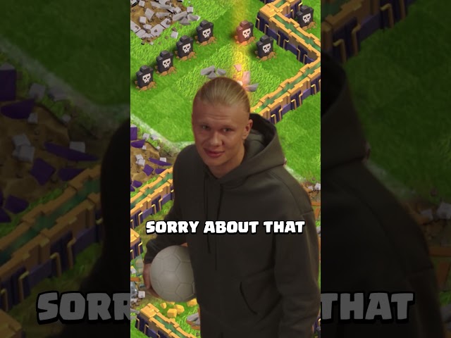 Apologies NOT accepted 😤 #clashwithhaaland  #clashofclans  #coc  #supercell  #strategygames  #clash