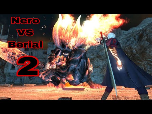 Devil May Cry 4 Nero vs Berial BOSS Gameplay PART 2