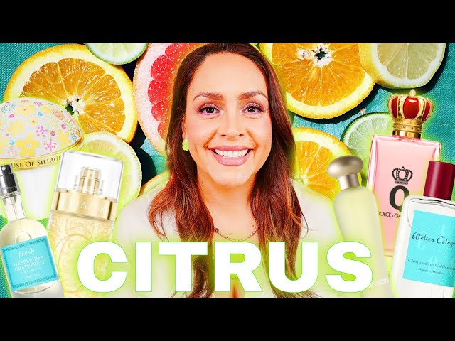 UPLIFTING CITRUS Perfumes | Lemon, Lime, Grapefruit, Orange Fragrances for Spring and Summer
