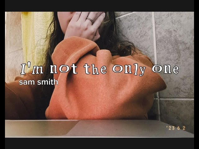 I'm not the only one - Sam Smith (Cover)
