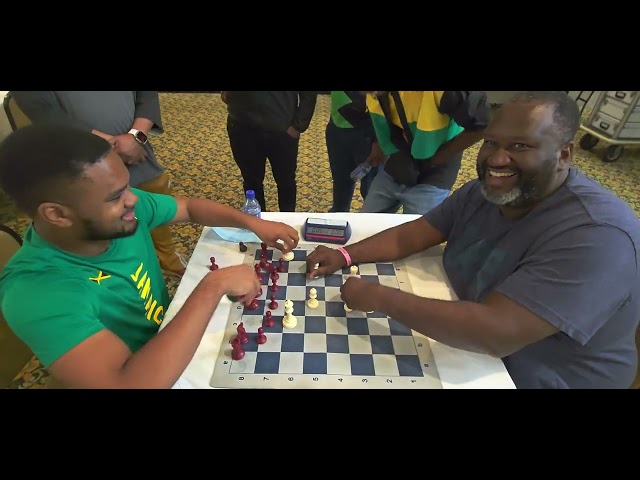Bahamas Chess post tournament blitz session action