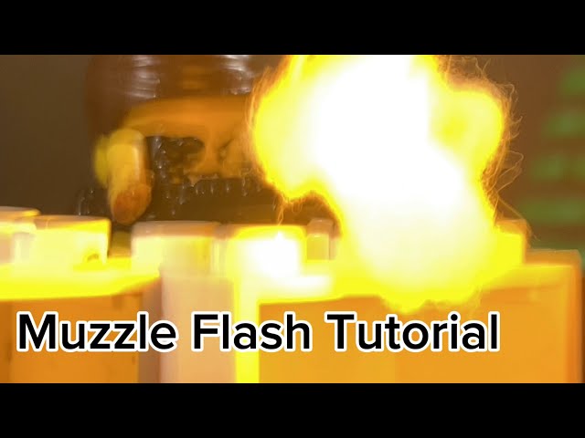 LEGO Muzzle Flash Tutorial | Stop Motion