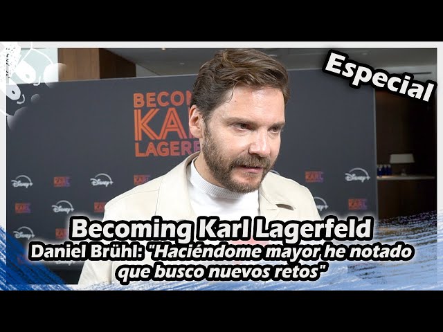Becoming Karl Lagerfeld | Daniel Brühl : "Haciéndome mayor he notado que busco nuevos retos"