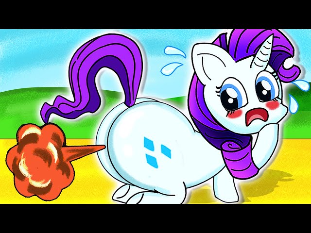 🔴Has Rarity been poisoned by someone - MY LITTLE PONY | Stop Motion Paper