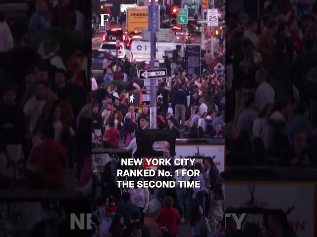 New York City Becomes Most Congested Urban Area | Subscribe to Firstpost