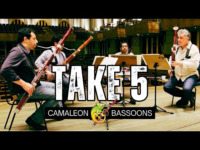 🔥 TAKE FIVE played by Camaleon Bassoons