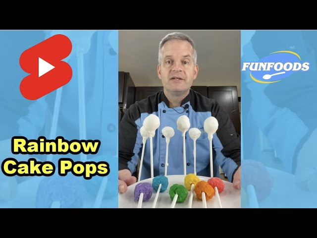 Rainbow Cake Pops