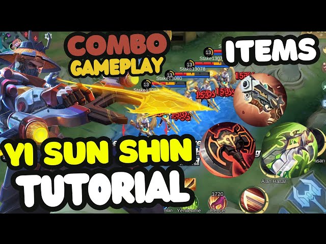Yi Sun-shin Tutorial Combo Skill, Items Tips and Gameplay (MARKSMAN) - MLBB
