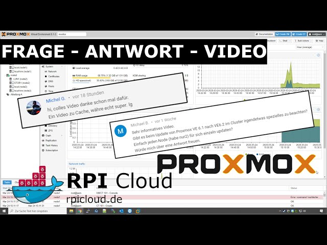Proxmox VE 6.2 #01 Frage-Antwort-Video (2020) #faq #frageantwort #deutsch #proxmox