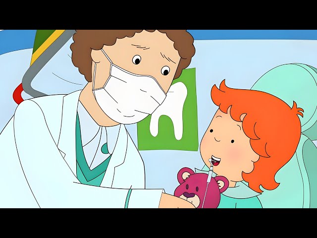 🦷 Rosie's First Dentist Trip 😱 | Caillou's New Adventures