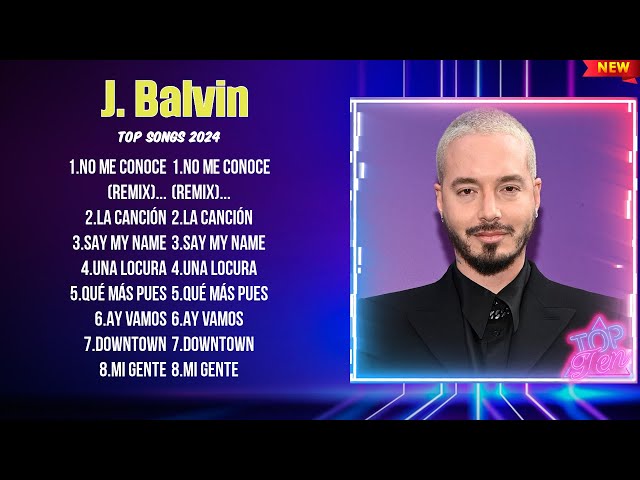 J. Balvin Mix Top Hits Full Album ▶️ Full Album ▶️ Best 10 Hits Playlist
