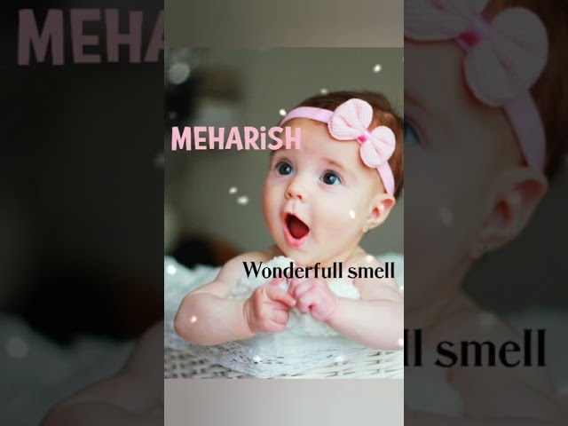 Latest muslim baby girl names| Islamic names| Unique baby girl names| names with meanings #shorts