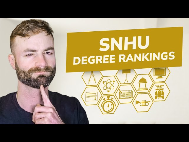 SNHU Degree Rankings - Top 5 SNHU Degrees!