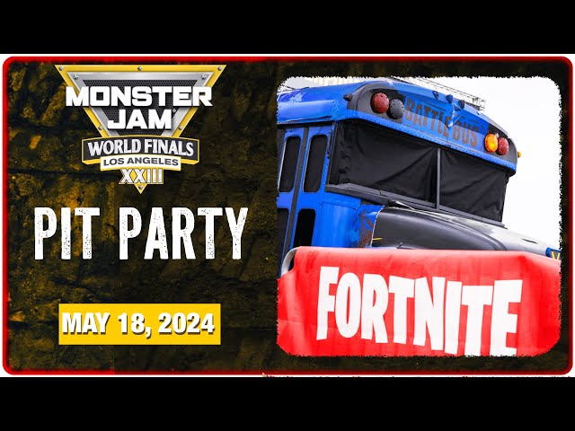 Monster Jam World Finals XXIII Pit Party | May 18, 2024 | World Finals 2024