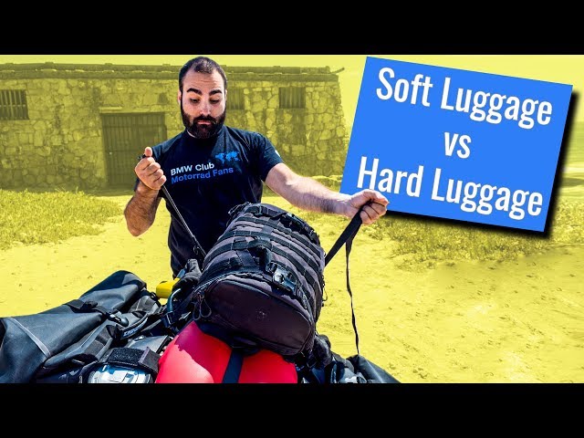 Hard VS soft motorcycle luggage. HOW TO choose your panniers!
