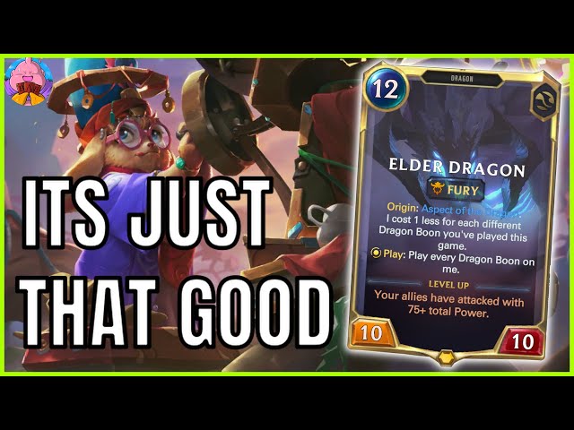 This is why Norra Elder Dragon has been all over ladder: