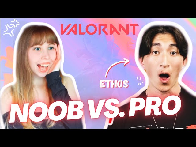 Can noobs beat a valorant pro? ft. Ethos