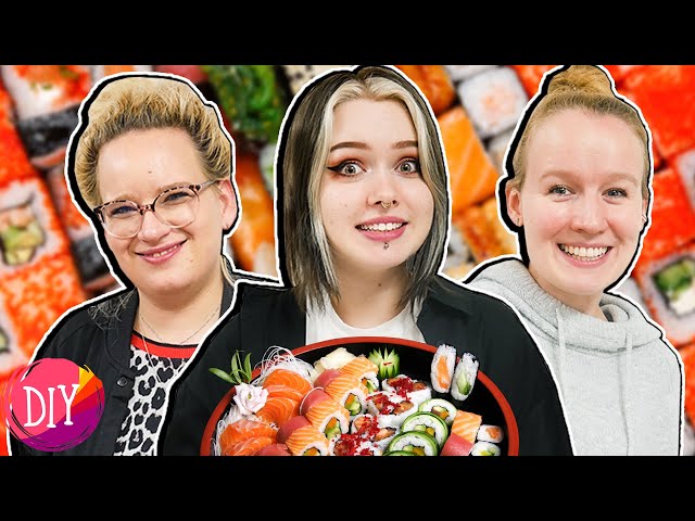 UNSER SUSHI SHOP | Mega leckeres DIY Sushi mit Katja, Kathi & Eva