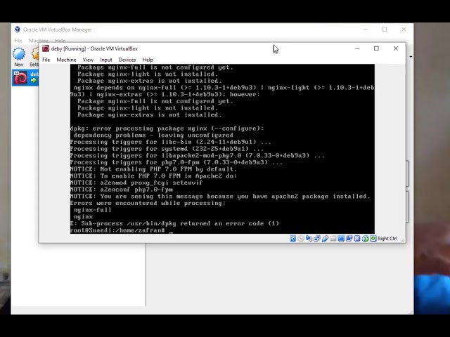 Tutorial Konfigurasi Debian 9 Part 4 -  Web Server