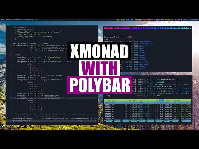 Configuring Xmonad and Polybar (It's Not THAT Difficult!)
