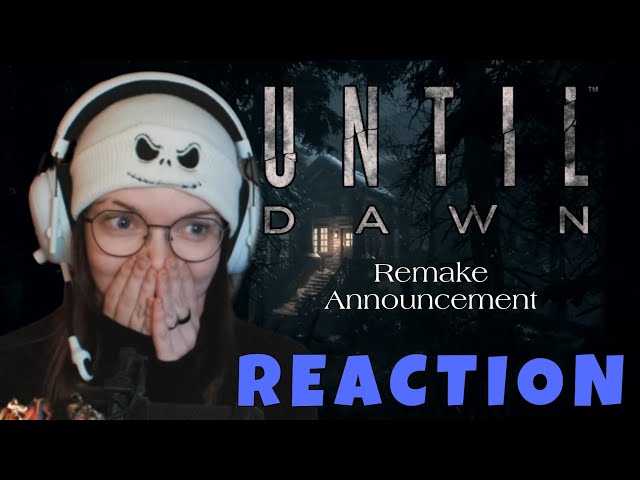!!! Until Dawn Remake Announcement | State of Play | REACTION!