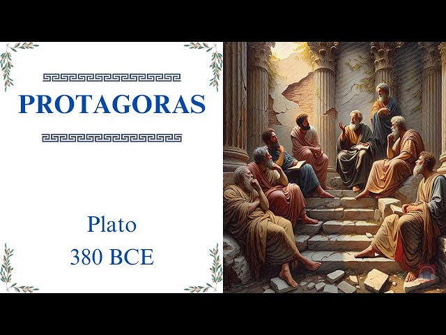 🎵 Protagoras by Plato Dramatize Audiobook with Text, Illustrations, Sound Effect, Music