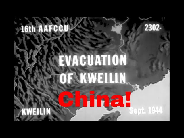 1944 Kweilin, China: Witness The Before And During Of The Japanese Advance #ww2 #militaryhistory