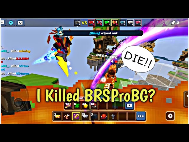 I killed BRSProBG? he used mvp items!!