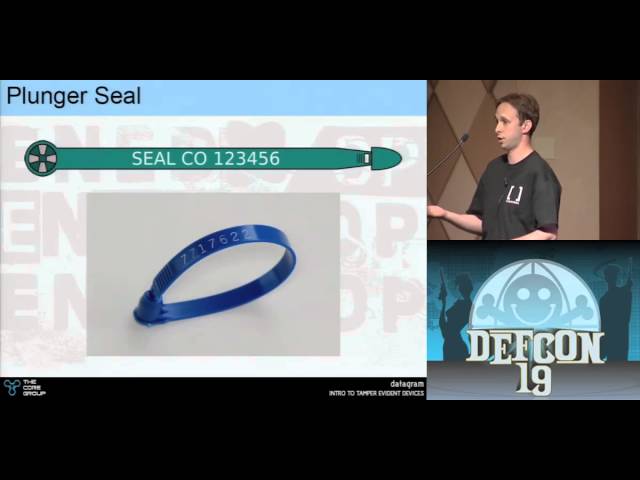 DEF CON 19 - datagram - Introduction to Tamper Evident Devices