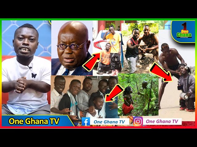 Kumawood Shortest man pleads with Nana Addo; Urges movie directors to stop giving only dwαrf roles