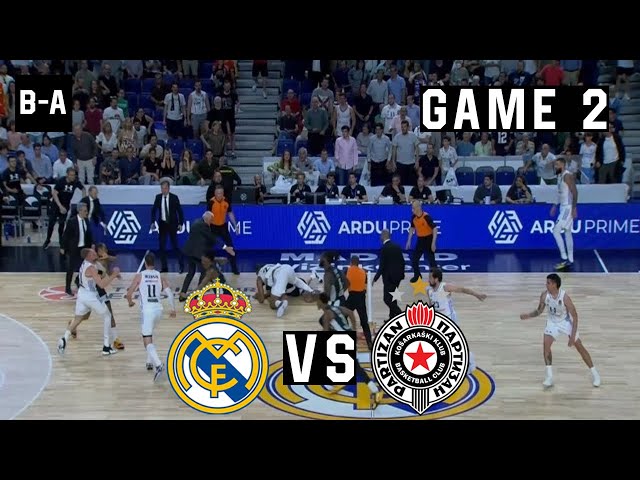 Real Madrid - Partizan Belgrade 80-95 | Full Highlights | Euroleague Playoffs | Game 2 | 27.04.2023