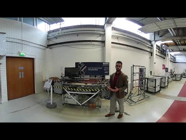 BISPA Corrosion Rig Two at Pipework Training Centre | 360 Video