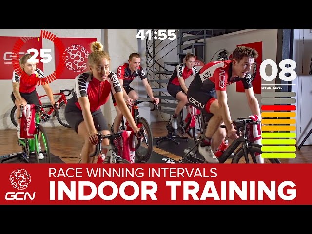 Race Winning Intervals Workout - Indoor Cycle Training