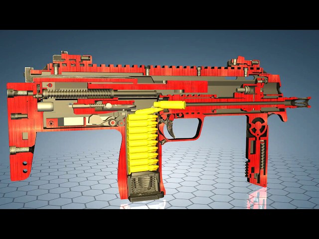 How does HK MP7 SMG work?