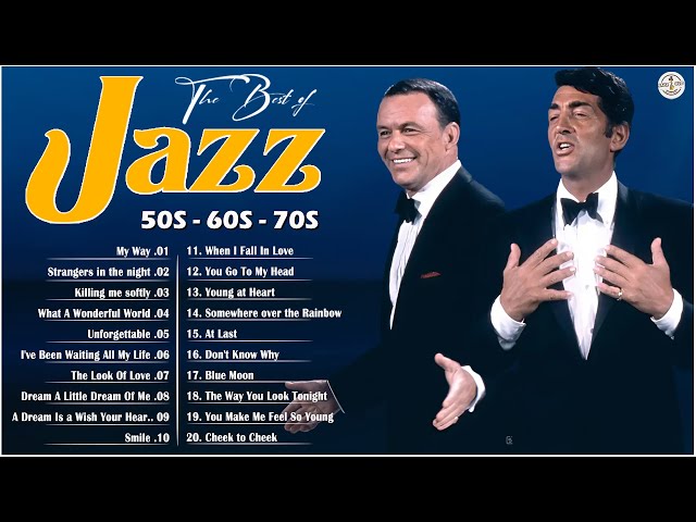 Jazz 1950s & 1960s 🥎 Best Old Jazz Songs : Frank Sinatra , Louis Armstrong , Nat King Cole #jazz