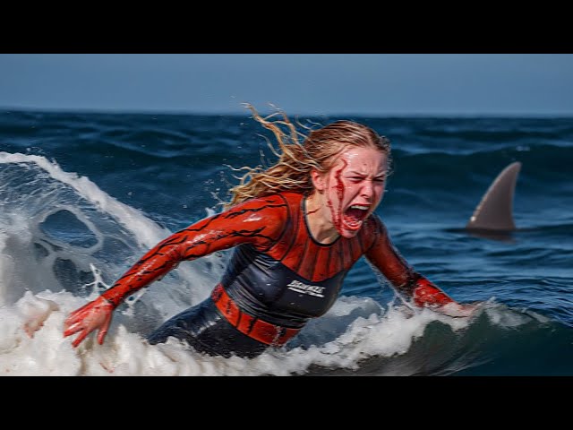 11 Year Old Girl Stuck in Riptide Gets MAULED By Shark!
