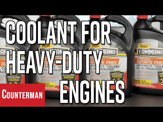 Recommending Antifreeze/Coolant for Heavy-Duty Engines