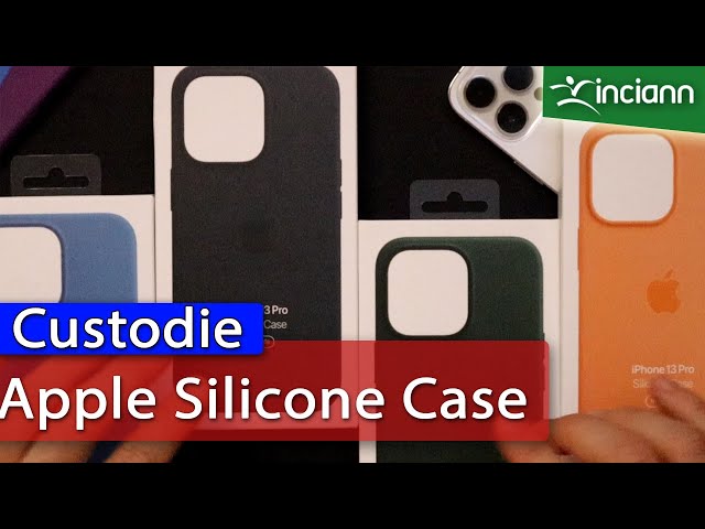 Apple iPhone 13 Pro: Custodie Magsafe in silicone originali 4 colori